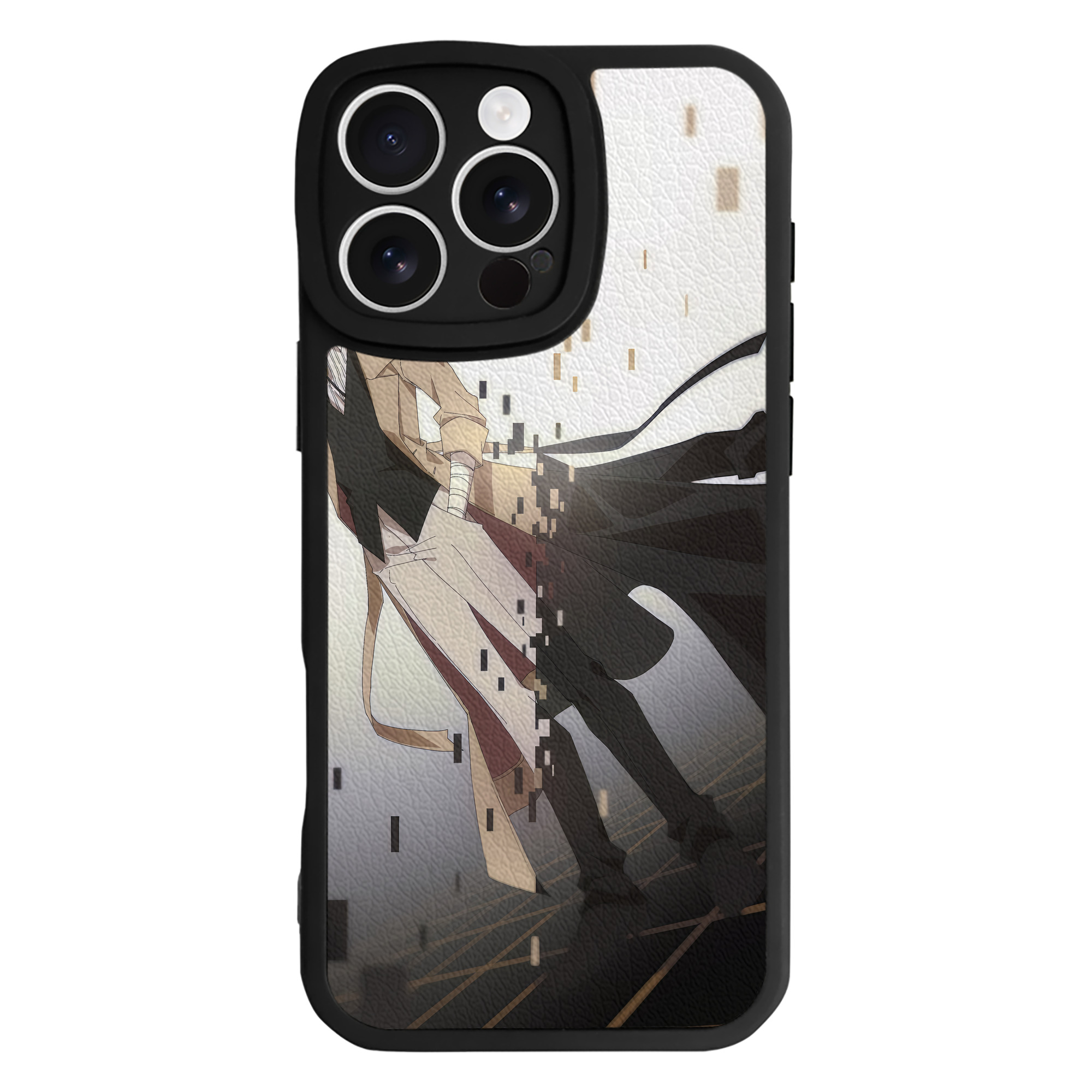 （画像用） 文豪ストレイドッグス Bungo Stray Dogs 【iPhone 16シリーズ対応】シリコンスマホケース（レザー調） 材質：シリコン